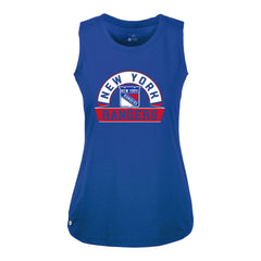 New York Rangers Levelwear Women's Macy Banner Arch Tank Top - Royal | US 203145030