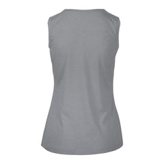 Pittsburgh Penguins Levelwear Women's Macy Banner Arch Tank Top - Gray | US 203145036