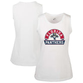 Florida Panthers Levelwear Women's Macy Banner Arch Tank Top - White | US 203145064
