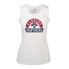 Florida Panthers Levelwear Women's Macy Banner Arch Tank Top - White | US 203145064