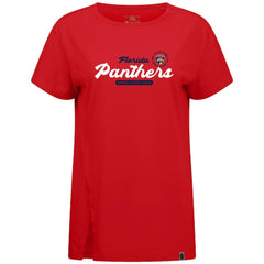 Florida Panthers Levelwear Women's Influx Monument T-Shirt - Red | US 203145082