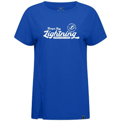Tampa Bay Lightning Levelwear Women's Influx Monument T-Shirt - Royal | US 203145090