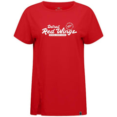 Detroit Red Wings Levelwear Women's Influx Monument T-Shirt - Red | US 203145103