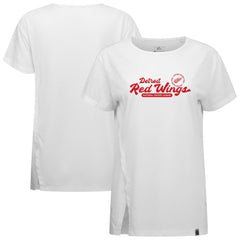 Detroit Red Wings Levelwear Women's Influx Monument T-Shirt - White | US 203145105
