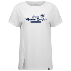 Toronto Maple Leafs Levelwear Women's Influx Monument T-Shirt - White | US 203145115