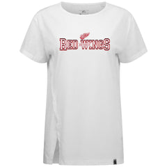 Detroit Red Wings Levelwear Women's Influx Journey T-Shirt - White | US 203145143