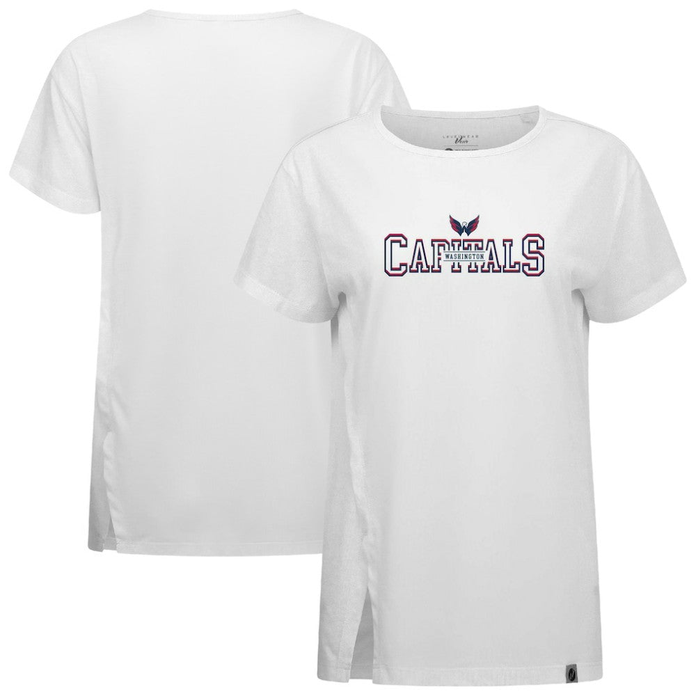 Washington Capitals Levelwear Women's Influx Journey T-Shirt - White | US 203145154