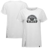 Los Angeles Kings Levelwear Women's Influx Banner Arch T-Shirt - White | US 203145187
