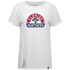 Florida Panthers Levelwear Women's Influx Banner Arch T-Shirt - White | US 203145201