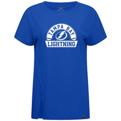Tampa Bay Lightning Levelwear Women's Influx Banner Arch T-Shirt - Royal | US 203145202