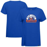 New York Islanders Levelwear Women's Influx Banner Arch T-Shirt - Royal | US 203145210