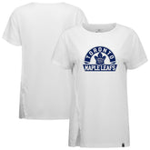 Toronto Maple Leafs Levelwear Women's Influx Banner Arch T-Shirt - White | US 203145219
