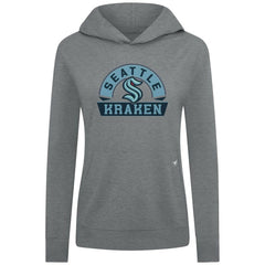 Seattle Kraken Levelwear Women's Relay Banner Arch Pullover Hoodie - Gray | US 203145222