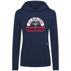 Florida Panthers Levelwear Women's Relay Banner Arch Pullover Hoodie - Navy | US 203145250