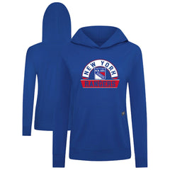 New York Rangers Levelwear Women's Relay Banner Arch Pullover Hoodie - Royal | US 203145259