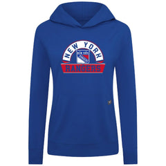 New York Rangers Levelwear Women's Relay Banner Arch Pullover Hoodie - Royal | US 203145259