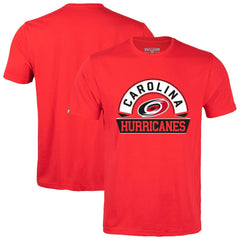 Carolina Hurricanes Levelwear Richmond Banner Arch T-Shirt - Red | US 203145281