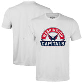 Washington Capitals Levelwear Richmond Banner Arch T-Shirt - White | US 203145291