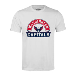 Washington Capitals Levelwear Richmond Banner Arch T-Shirt - White | US 203145291
