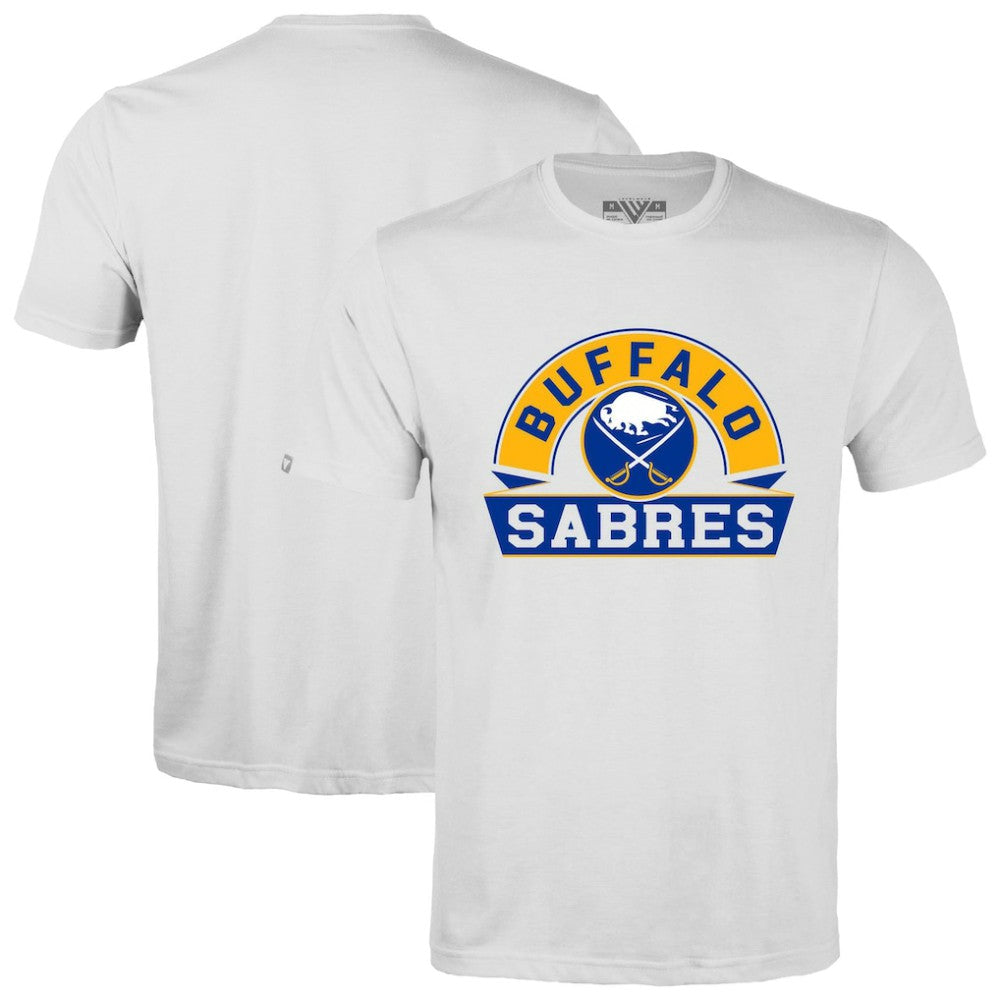 Buffalo Sabres Levelwear Richmond Banner Arch T-Shirt - White | US 203145294