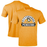 Pittsburgh Penguins Levelwear Richmond Banner Arch T-Shirt - Gold | US 203145299