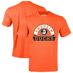 Anaheim Ducks Levelwear Richmond Banner Arch T-Shirt - Heather Orange | US 203145319