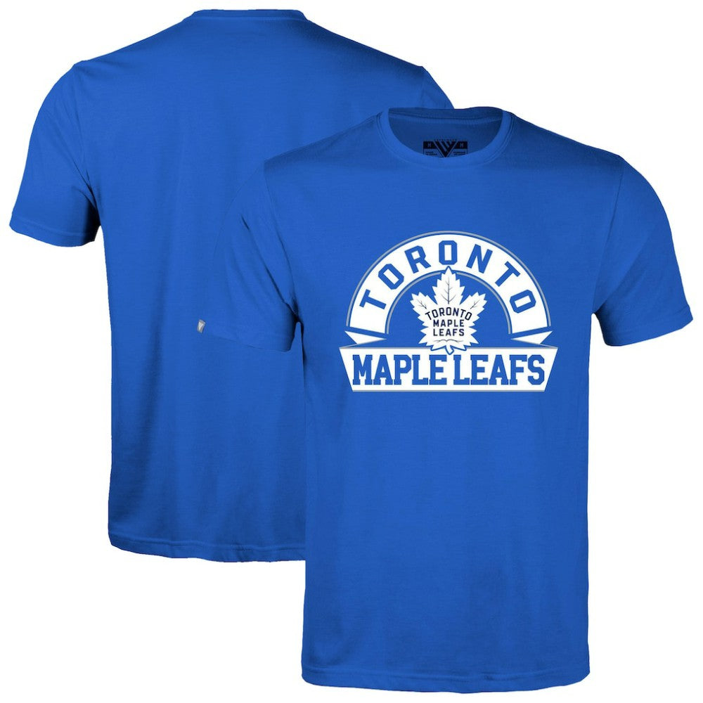 Toronto Maple Leafs Levelwear Richmond Banner Arch T-Shirt - Royal | US 203145322