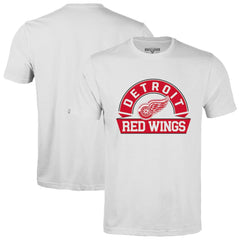 Detroit Red Wings Levelwear Richmond Banner Arch T-Shirt - White | US 203145337