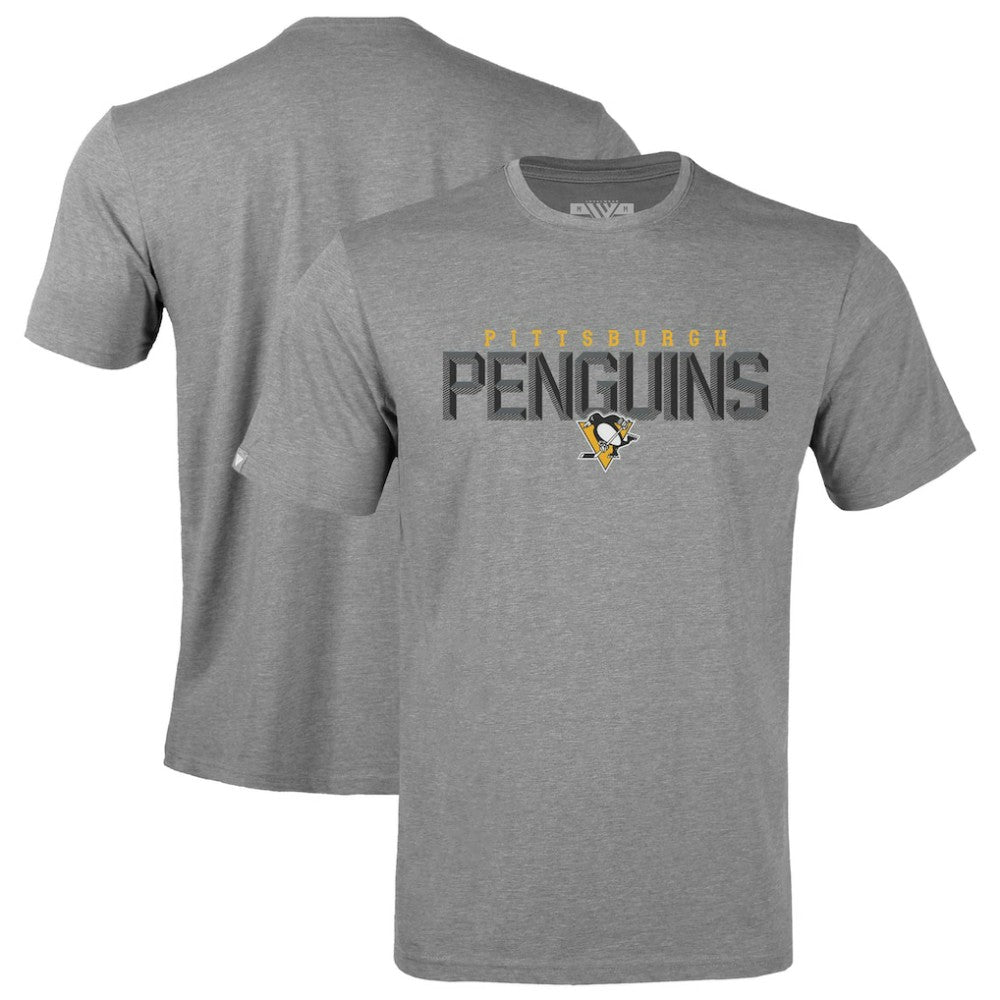 Pittsburgh Penguins Levelwear Richmond Carve T-Shirt - Gray | US 203145340