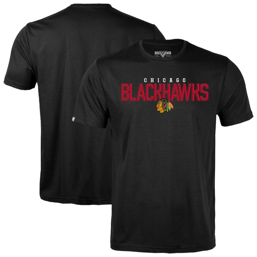 Chicago Blackhawks Levelwear Richmond Carve T-Shirt - Black | US 203145377