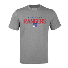 New York Rangers Levelwear Richmond Carve T-Shirt - Gray | US 203145396