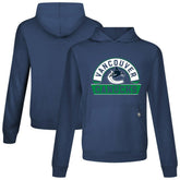 Vancouver Canucks Levelwear Relay Banner Arch Pullover Hoodie - Navy | US 203145412