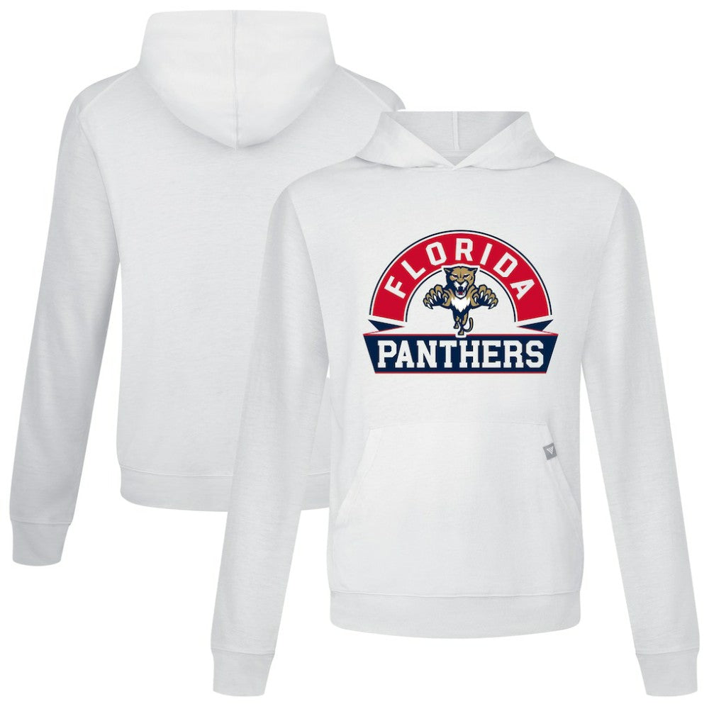 Florida Panthers Levelwear Relay Banner Arch Pullover Hoodie - White | US 203145439
