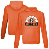 Anaheim Ducks Levelwear Relay Banner Arch Pullover Hoodie - Orange | US 203145450