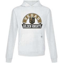 Vegas Golden Knights Levelwear Relay Banner Arch Pullover Hoodie - White | US 203145453