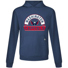 Washington Capitals Levelwear Relay Banner Arch Pullover Hoodie - Navy | US 203145461