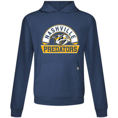 Nashville Predators Levelwear Relay Banner Arch Pullover Hoodie - Navy | US 203145467