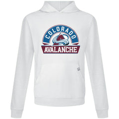 Colorado Avalanche Levelwear Relay Banner Arch Pullover Hoodie - White | US 203145470