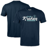 Seattle Kraken Levelwear Youth Little Richmond Monument T-Shirt - Navy | US 203145482