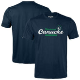 Vancouver Canucks Levelwear Youth Little Richmond Monument T-Shirt - Navy | US 203145506