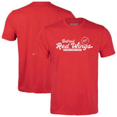 Detroit Red Wings Levelwear Youth Little Richmond Monument T-Shirt - Red | US 203145528