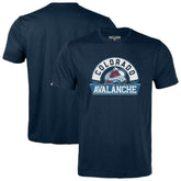 Colorado Avalanche Levelwear Youth Little Richmond Banner Arch T-Shirt - Navy | US 203145546