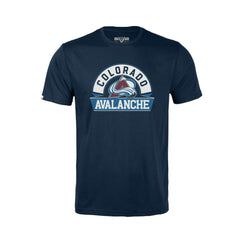 Colorado Avalanche Levelwear Youth Little Richmond Banner Arch T-Shirt - Navy | US 203145546