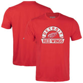 Detroit Red Wings Levelwear Youth Little Richmond Banner Arch T-Shirt - Red | US 203145584