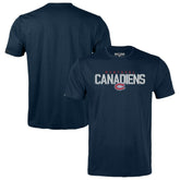 Montreal Canadiens Levelwear Youth Little Richmond Carve T-Shirt - Navy | US 203145616