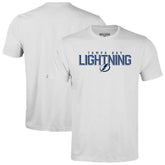 Tampa Bay Lightning Levelwear Youth Little Richmond Carve T-Shirt - White | US 203145623