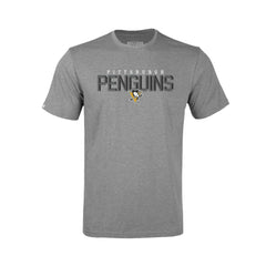 Pittsburgh Penguins Levelwear Youth Little Richmond Carve T-Shirt - Gray | US 203145655