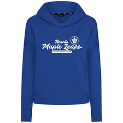 Toronto Maple Leafs Levelwear Women's Sweet Monument Tri-Blend Cropped Pullover Hoodie - Royal | US 203145680