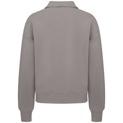 New York Islanders Levelwear Women's Canmore Quarter-Zip Pullover - Gray | US 203145737