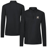 Anaheim Ducks Levelwear Women's Upright Quarter-Zip Pullover - Black | US 203145865